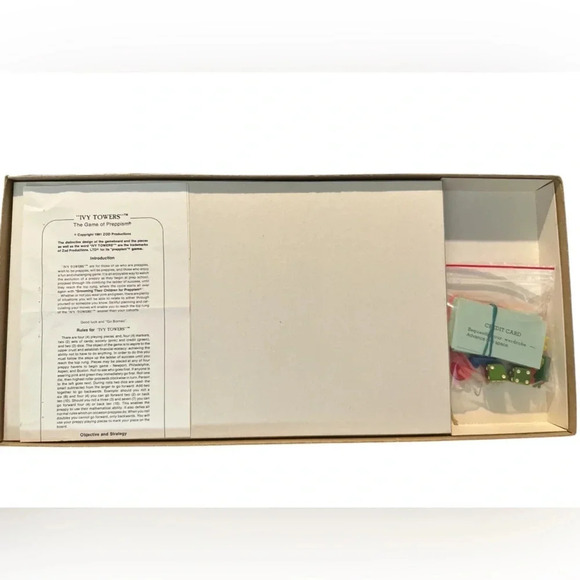 "Ivy Towers: The Game Of Preppism" 1981 vintage board game - Picture 10 of 15